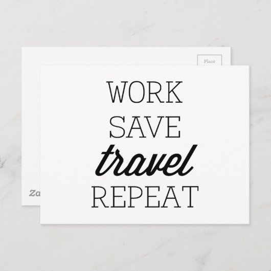 出張救繰り返し ポストカード (正面/裏面)