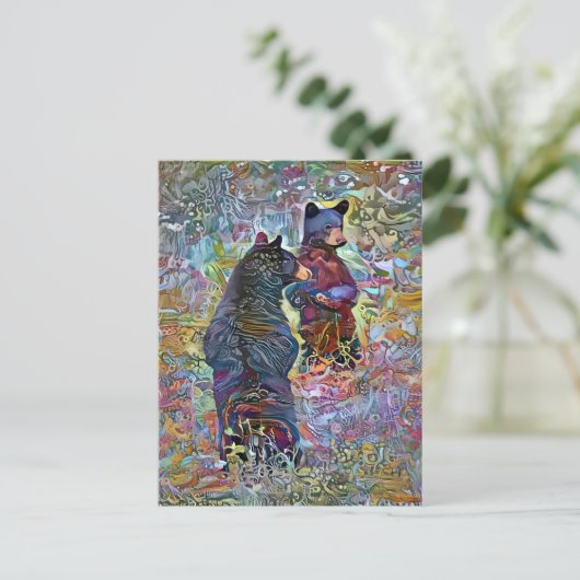 出張用はがき ポストカード (スタンド正面)