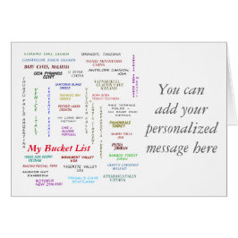 出張用バケットリスト