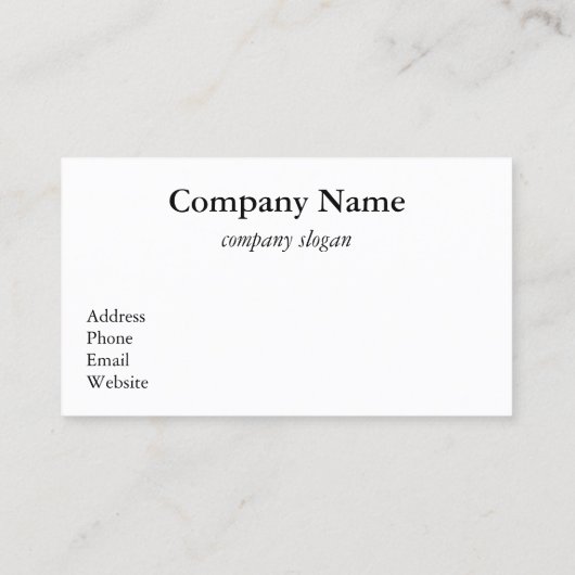 出張用名刺 名刺 (裏面)