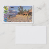 出張用名刺 名刺 (正面/裏面)