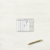 出張/経費追跡ツール ポストイット (デスク上)