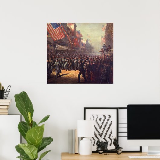 出征 ポスター (ホームオフィス)