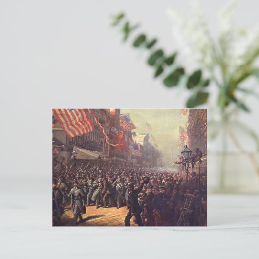 出征 ポストカード (スタンド正面)