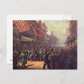 出征 ポストカード (正面/裏面)