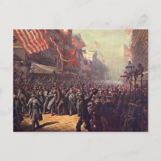 出征 ポストカード (正面)