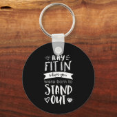 出感動的力生まれ キーホルダー (正面)