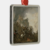 出撃をしている騎兵隊 メタルオーナメント (右)