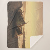 出擦り切れたて シェルパブランケット (正面)