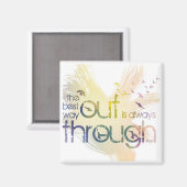 出最高の路はいつも通り抜ける マグネット (正面/裏面)