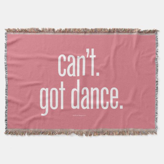 出来ない。踊得る。 スローブランケット (正面)