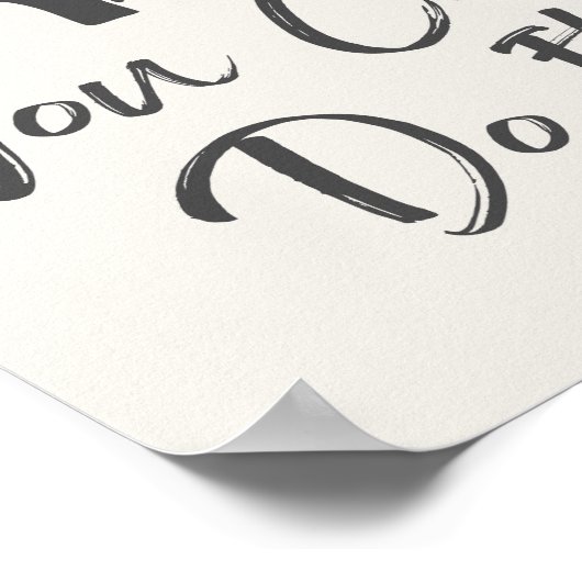 出来るやる気を起こさせる引用文 ポスター (角)