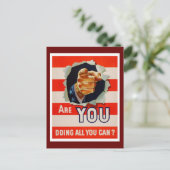 出来る限りの事を？-第2次世界大戦 ポストカード (スタンド正面)