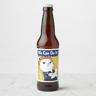 出来る!ホワイトキャットロージー・ザ・リベッター ビールラベル