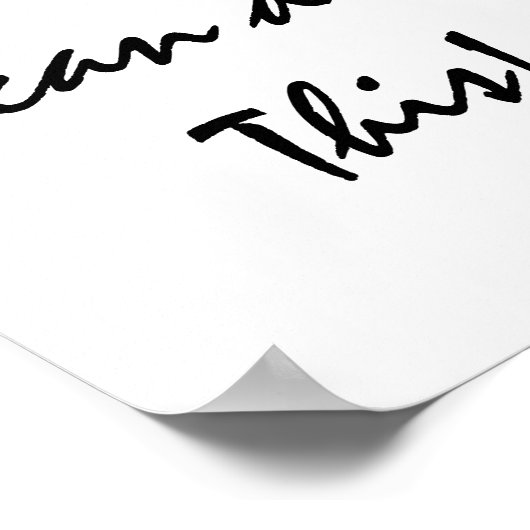 出来る！ ポスター (角)