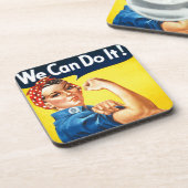 出来る！ – リベッターのヴィンテージアイコン コースター (左側)