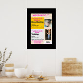 出来る！米国前向き授乳 ポスター (キッチン)