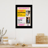 出来る！英国前向き母乳 ポスター (キッチン)