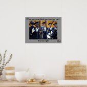 出来考えると出来ない ポスター (キッチン)