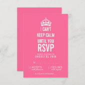 出欠の返保事が出るまで落ち着かない 出欠カード (正面/裏面)