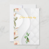 出欠カード (正面)