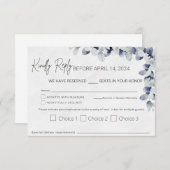 出欠カード (正面/裏面)