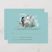 出欠カード - 5 x 7 サイズの招待状が必要です 招待状 (正面/裏面)