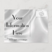 出欠ハガキ インビテーションポストカード (裏面)