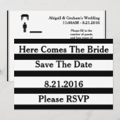 出欠席と食事の返信 招待状 (正面/裏面)