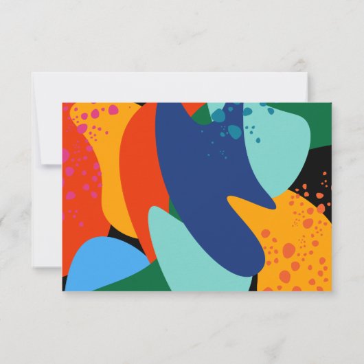 出欠確認 | Night at the Museum 招待状 (裏面)