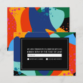 出欠確認 | Night at the Museum 招待状 (正面/裏面)