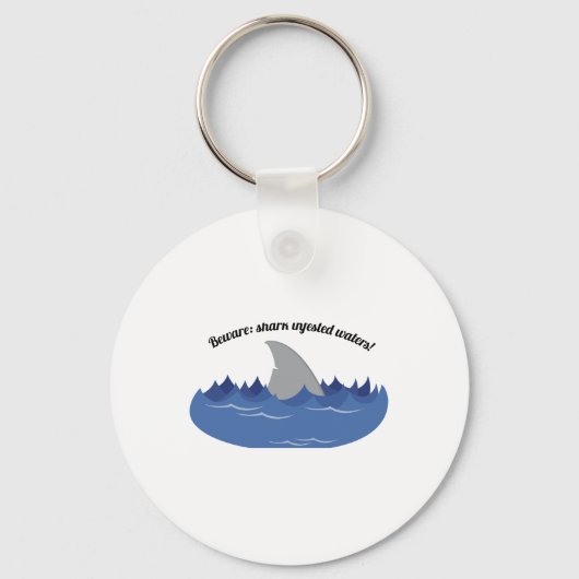 出没したサメ キーホルダー (正面)
