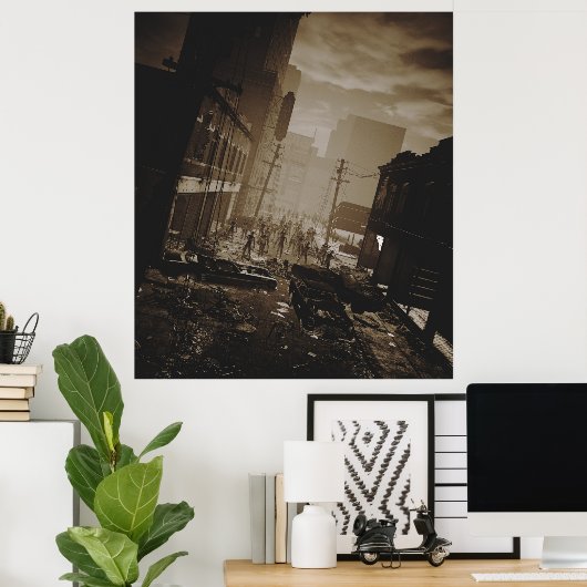 出没 – 001 ポスター (ホームオフィス)