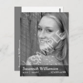 出演者のプロモーションはがき ポストカード (正面/裏面)