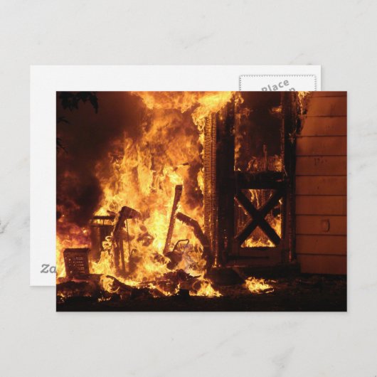 出火 ポストカード (正面/裏面)
