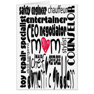 出無精のお母さん、職務