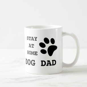 出無精の犬のパパ コーヒーマグカップ