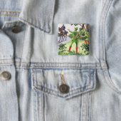 「出版される過去へののぞき見」からのロビン・フッド、 缶バッジ (インサイチュ)