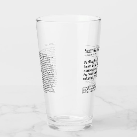 出版パーソナライズされた用飲みガラス タンブラーグラス (右)