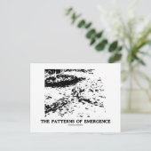 出現のパターン(ダルマチアの光学錯覚) ポストカード (スタンド正面)