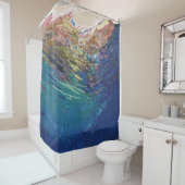 出現の海の沿岸浴室のシャワー・カーテン シャワーカーテン (インサイチュ)