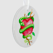 出現のJesseの木のヘビ オーナメント (正面)
