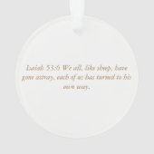 出現のJesseの木のヘビ オーナメント (裏面)