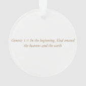 出現のJesseの木の地球 オーナメント (裏面)