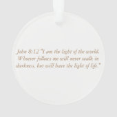 出現のJesseの木の蝋燭 オーナメント (裏面)