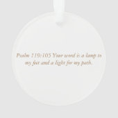 出現のJesseの木スクロール オーナメント (裏面)