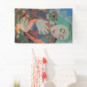 出現ビニルバナー、3' x 5' 横断幕 (インサイチュ)