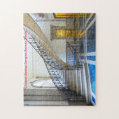 出現階段フロリダ。クリスマスの挨拶 ジグソーパズル (縦)