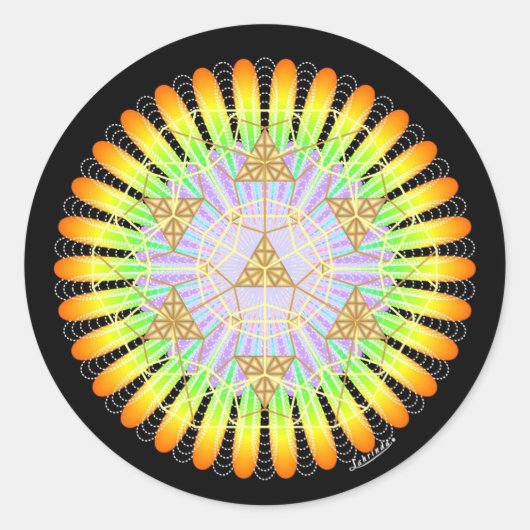 出現 ラウンドシール (正面)