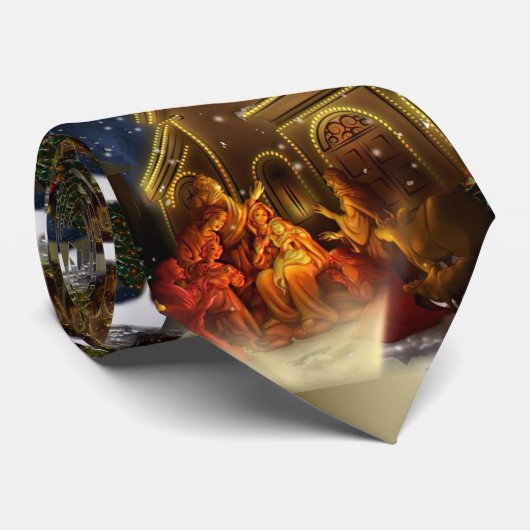 出生および教会-キリストの誕生 ネクタイ (ロール)